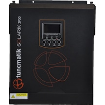 Tunçmatik Solarix 3 Kw 50a Pwm 24 Volt 3000 Watt Akıllı İnverter 220 V Çevirici İnvertör