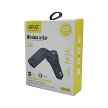 Araba Fm Mp3 Çalar Kablosuz Bluetooth 5.0 Gfuz Gm-c05