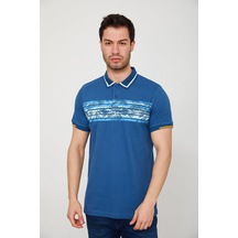 Cazador Erkek 4192 Polo Yk. T-shırt 23yceeo04192 K.mavı