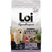 Loi Hipoalerjenik Kuzu Etli Yavru Köpek Maması 3 KG