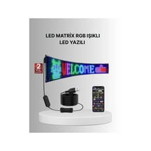 Mey İthalat Gece Kullanıma Uygun Pixel Rgb Led Panel Estetik Atmosfer Işığı Çok Renkli