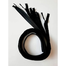 Gizli Fermuar 40 Cm Siyah 2 Adet.