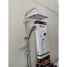 Robot Duş Seti Fonksiyonlu Vip Başlık Krom