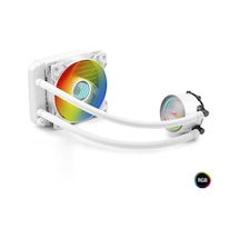 Argb Sıvı Soğutmalı I Şlemci Fanı 120 Mm - Beyaz Nd2501