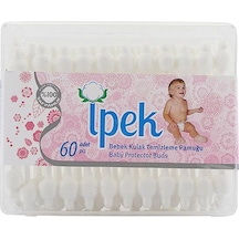 İpek Bebek Kulak Temizleme Pamuğu 60'lı 2 Adet