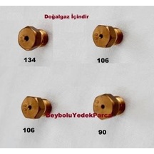 Beybolu Yedek İndesit Doğalgaz A Dönüşüm Enjektör Memeleri Takım