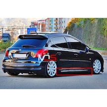 Peugeot 207 Uyumlu R Marşpiyel Sağ Sol Takım Fiberglass Boyasız