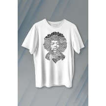 Jimi Hendrix Rock Heavy Blues Gitar Baskılı Tişört Unisex T-shirt 001