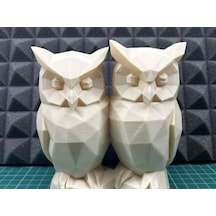 Baykuş Ev Hediyesi Olarak Modern Tasarım Hediyelik Dekoratif Obje Figür 15 Cm