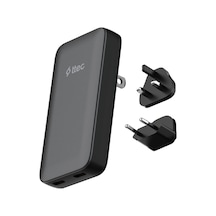 Ttec 2SCG06S Smartcharger Trio Gan 65W PD Avrupa-Ingiltere-Amerika/Avustralya Uluslararası Şarj Kiti