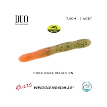 Duo Realis Wriggle Nd Slim 3" 7.5cm 7 Adet F068 Rock Melon Cs