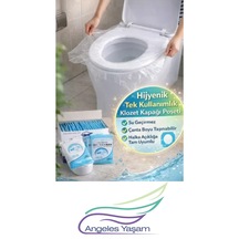 Angeles Yaşam Klozet Örtüsü 50 Li Paket