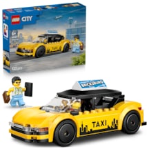 LEGO® City Sarı Taksi 60487 - 6 Yaş ve Üzeri Çocuklar İçin Minifigür İçeren Yaratıcı Oyuncak Yapım Seti (122 Parça)