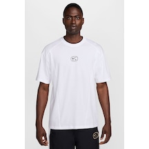 Nike Sportswear Swoosh Air Logo Short-sleeve Erkek Tışört-hm0182-100-tanemsport Beyaz
