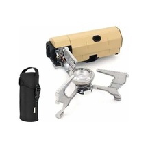 Ebitda Taşınabilir Kamp Soba Brülör Açık Piknik Pişirme Katlanır Gaz Sobası 001 Altın