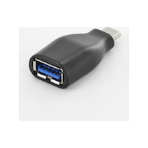 Ak-300506-000-s Usb Tip C Adaptörü, Usb Tip C Erkek - Usb Tip A Dişi, Super-speed, Zırhsız,