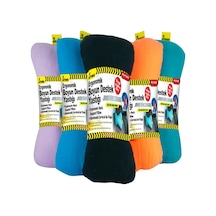 Dolgu Boyun Yastığı Yıkanabilir Lila