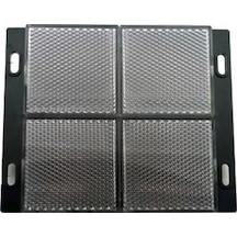 100x100mm Reflektör / Mesafe Sensörleri Uyumlu - Siyah