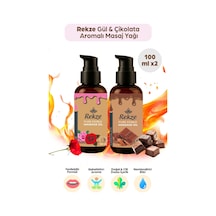 Çikolata Ve Gül Aromalı Masaj Yağı 100 Ml Romantik, Etkili, Aromaterapi Deneyimi - 744978226