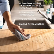 Pro Clean Aktif Enzimli Mikrofiber Temizlik Bezi, 3 Lü Paket 0