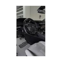Peugeot 508 2018-2024 Premium Eva Akıllı Oto Paspas & Metal Topukluk Siyah