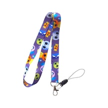 Uzaylı Kart Askı Ipi, Yaka Askı Ipi, Boyun Askı - 2 Cm