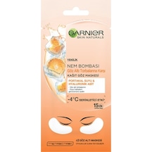 Garnier Nem Bombası Göz Altı Torbalarına Karşı Kağıt Göz  Maskesi