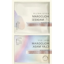 Soyulabilir Hologram Yüz Maskesi - 2x7.5 Ml