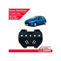 Peugeot 206 1998-2006 Çelik Karter Muhafaza Çelik Koruma Sacı A+ Kalite Yerli Üretim