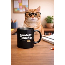Cool Teacher Kupa Bardak Siyah