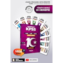 Kpss 2026 Genel Kültür Genel Yetenek Türkiye Geneli 10 Deneme Hedef-süre-sonuç Kolaydan Zora