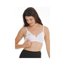 Parlingerie Hamile Emzirme Sütyeni Kaplı Beyaz