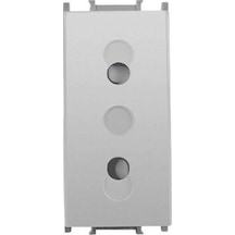 Panasonic Modüler Metalik Beyaz Topraksız Cihaz Prizi Alt+kapak 1m - Wvtt12114mw-tr