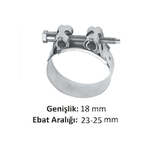 23 25 Ağır Hizmet Kelepçesi