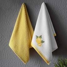 Maxstyle Pamuk Mutfak Havlusu 40x60 Cm 2li Limon Çok Renkli