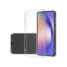 Galaxy Uyumlu A56 Kılıf Klfs Süper Silikon Kapak - Şeffaf Şeffaf