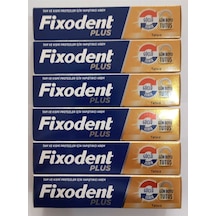 Diş Protez Yapıştırıcı Krem Güçlü Tutuş 40 Gr X6 Adet