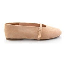 Camel Süet Kadın Babet K01391060372