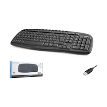 Hadron Hdx2609 Türkçe-q Multimedia 1.80mt Usb Kablolu Klavye - Siyah