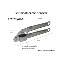 Sarımsak Ezme Pensesi Sarmsak Ezici Profesyonel