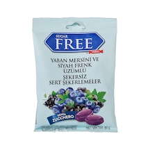 Serra Yaban Mersini Ve Siyah Frenk Üzümü Şekerleme 80 G - 7 Adet Tarı