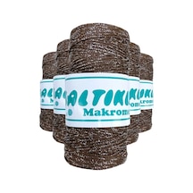 5 Adet Polyester Simli Makrome İpi Sg-2080 Çok Renkli