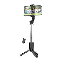 Hoco K17 Bluetooth Uzaktan Kontrol Selfie Çubuğu Tripod Mini Canlı Yayın Standı- 5775