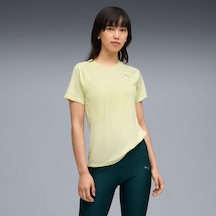 Puma Run Velocity W Poly Kadın Sarı Koşu T-shirt 526578 Sarı