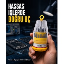 Kompakt Tornavida Seti Elektronik Cihaz Tamiri İçin - Lisinya