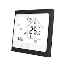 Lemestar Bac-002el Dört Boru Klima Termostati, Ntc Sensörlü, Ip20, 5-35 C Ayar Aralığı, Pil Yok Siyah-diğer Renk