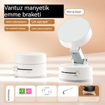 Joyhub Döndürülebilir Katlanır Araba Telefon Tutucu Beyaz Yok Vantuzlu 2krtzm