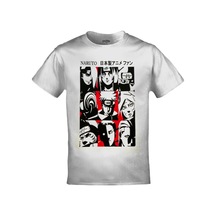 Kalic Studio Unisex Beyaz Naruto Kare Baskılı Beyazorj415