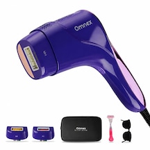 Omnex EliteGlow IPL Lazer Epilasyon Cihazı Buz Başlıklı 10 Kademe Enerji Sınırsız Atım