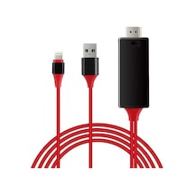 4308 Lightning Hdmi Çevirici Dönüştürücü Tv Kablosu